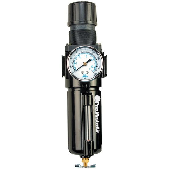 Pneumasterair 1/2"Filter/Regulator W/ Gauge